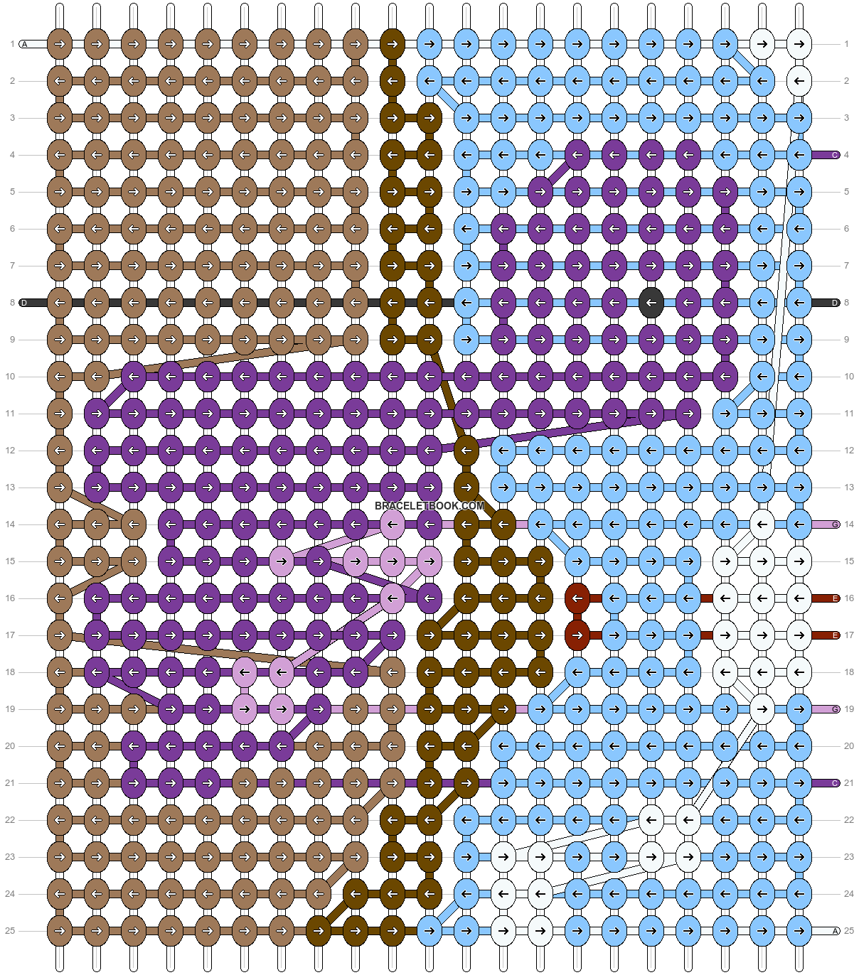 Alpha pattern #5306 variation #73695 pattern
