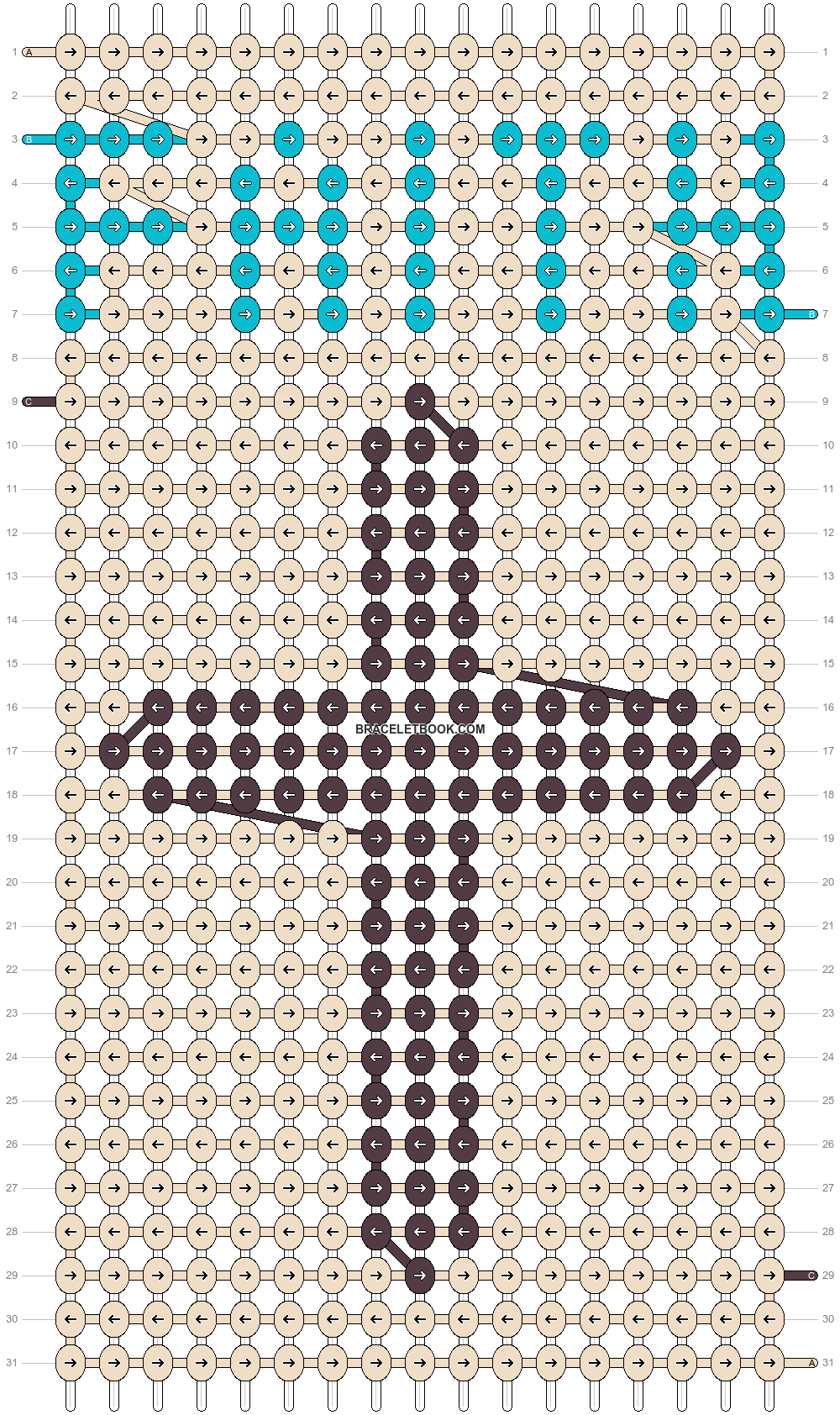 Alpha pattern #16265 variation #74100 pattern