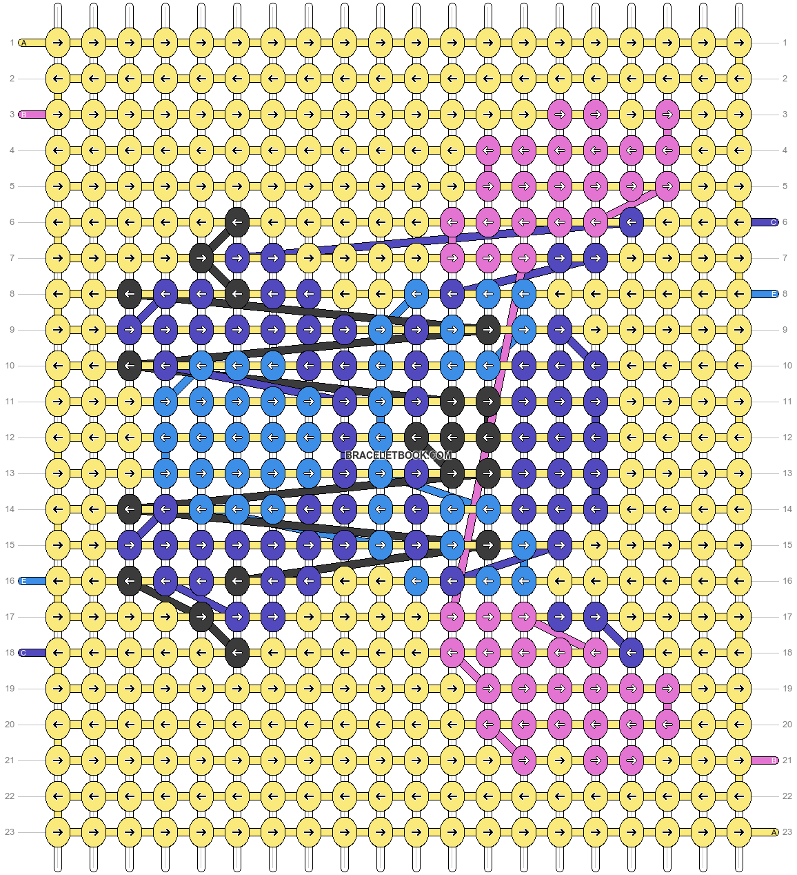 Alpha pattern #40201 variation #74181 pattern