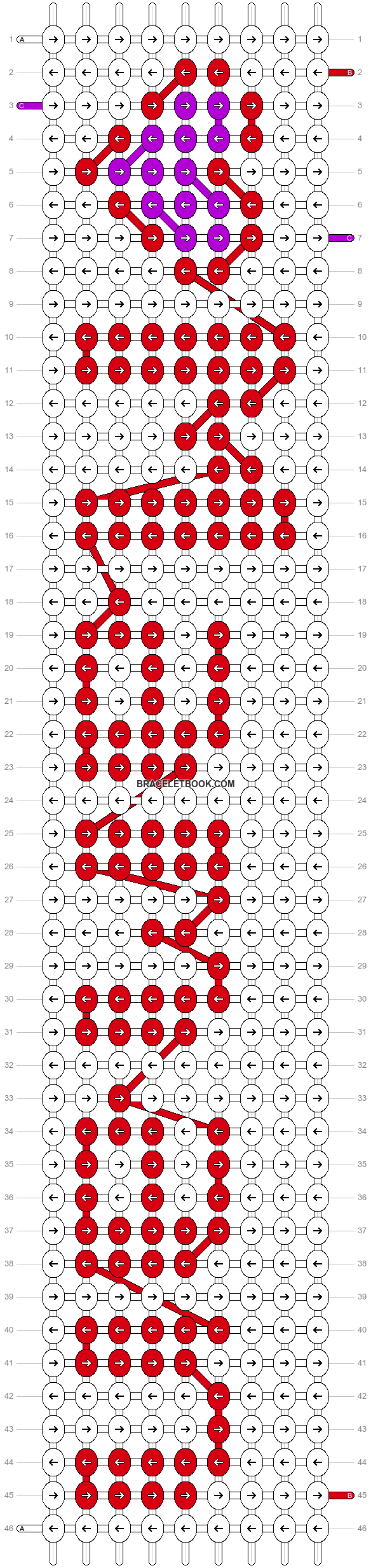Alpha pattern #7330 variation #74494 pattern