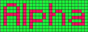 Alpha pattern #696 variation #74557