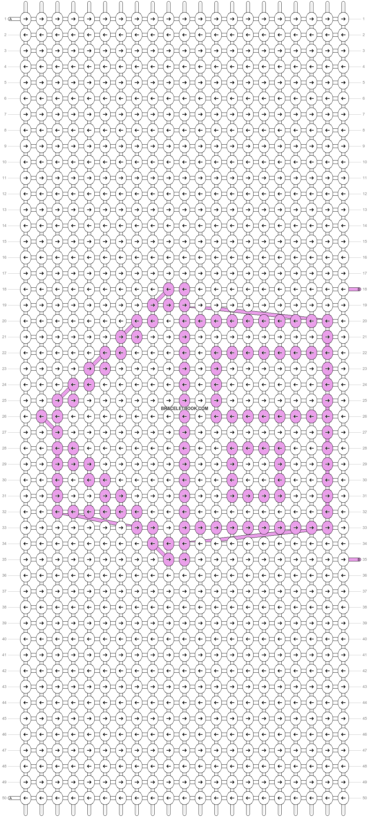 Alpha pattern #13326 variation #74674 pattern
