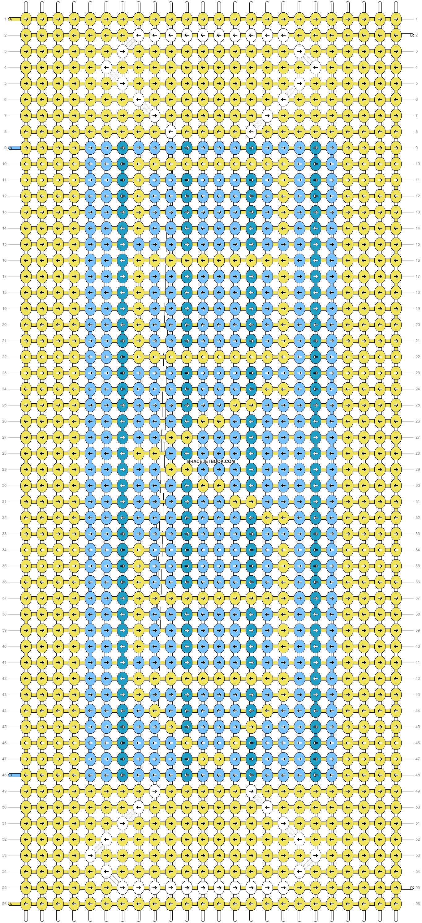 Alpha pattern #48291 variation #75335 pattern