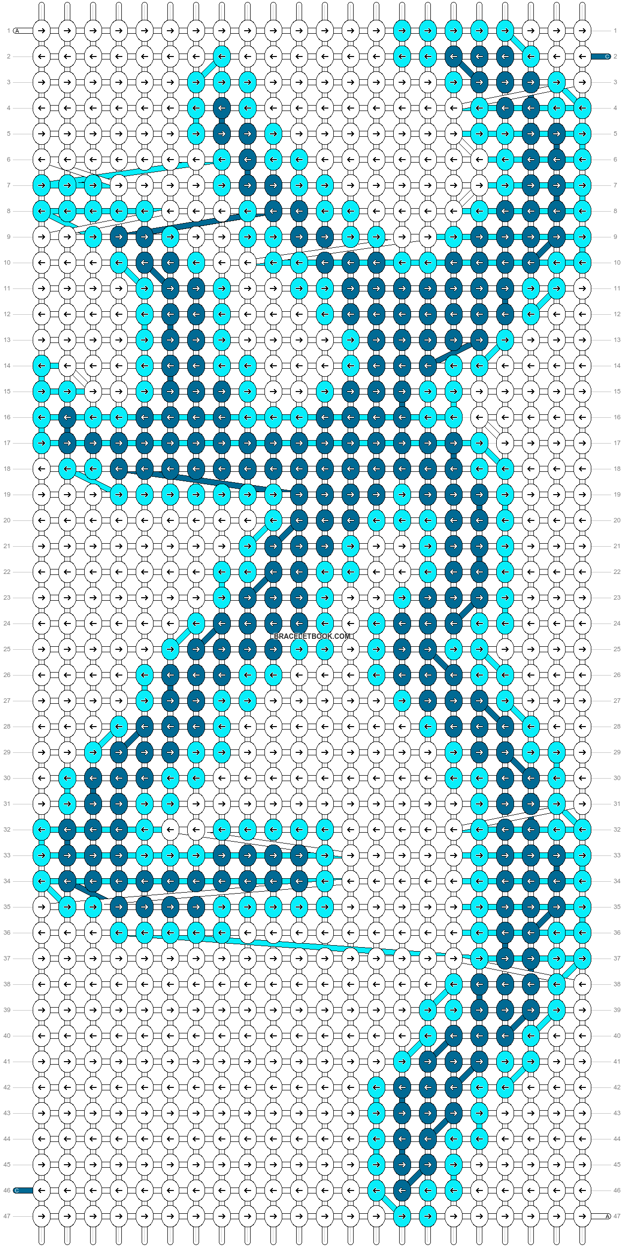 Alpha pattern #17111 variation #75368 pattern