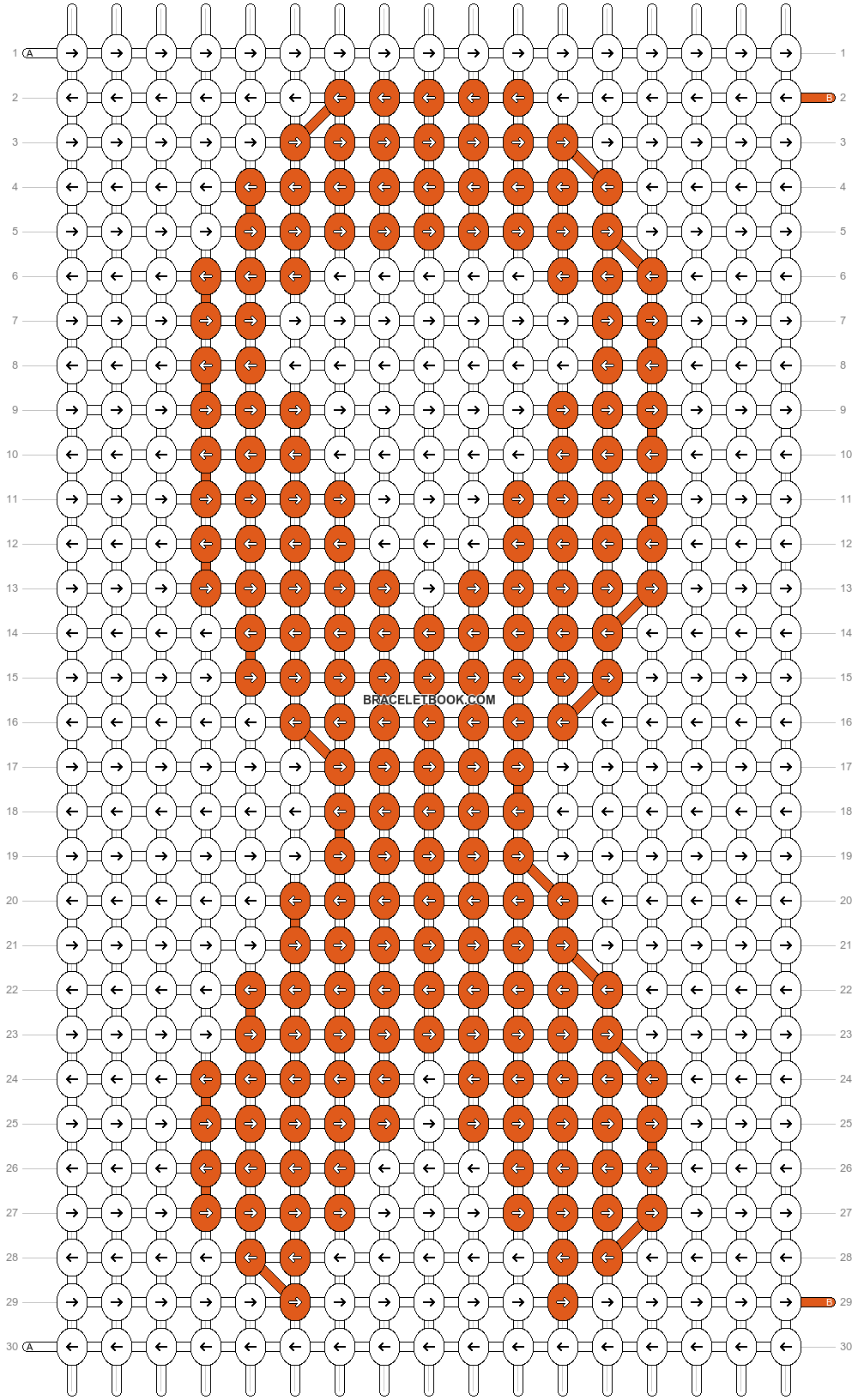 Alpha pattern #8962 variation #75424 pattern