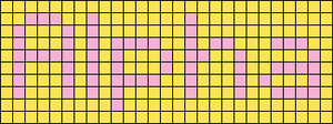 Alpha pattern #696 variation #75500