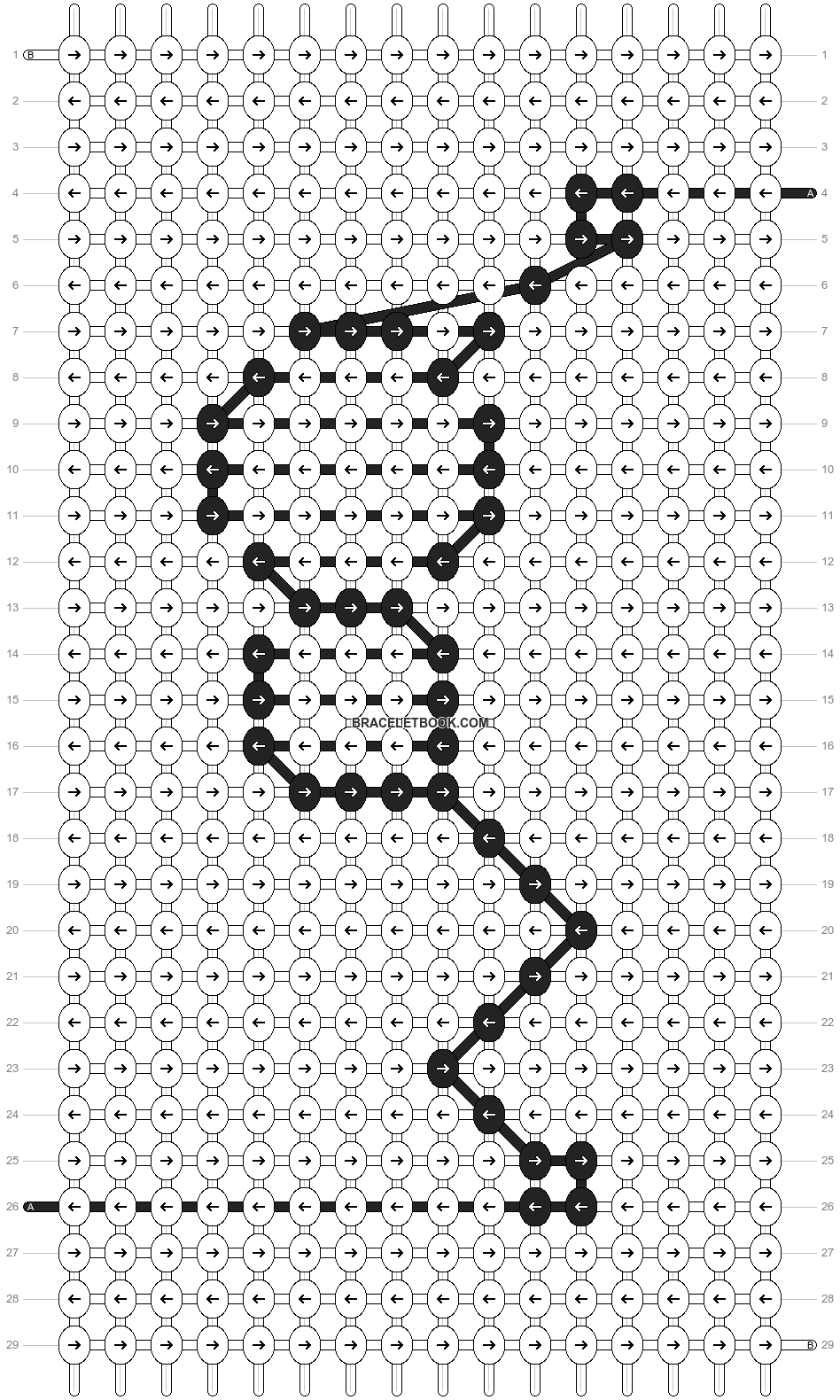 Alpha pattern #48466 variation #75880 pattern