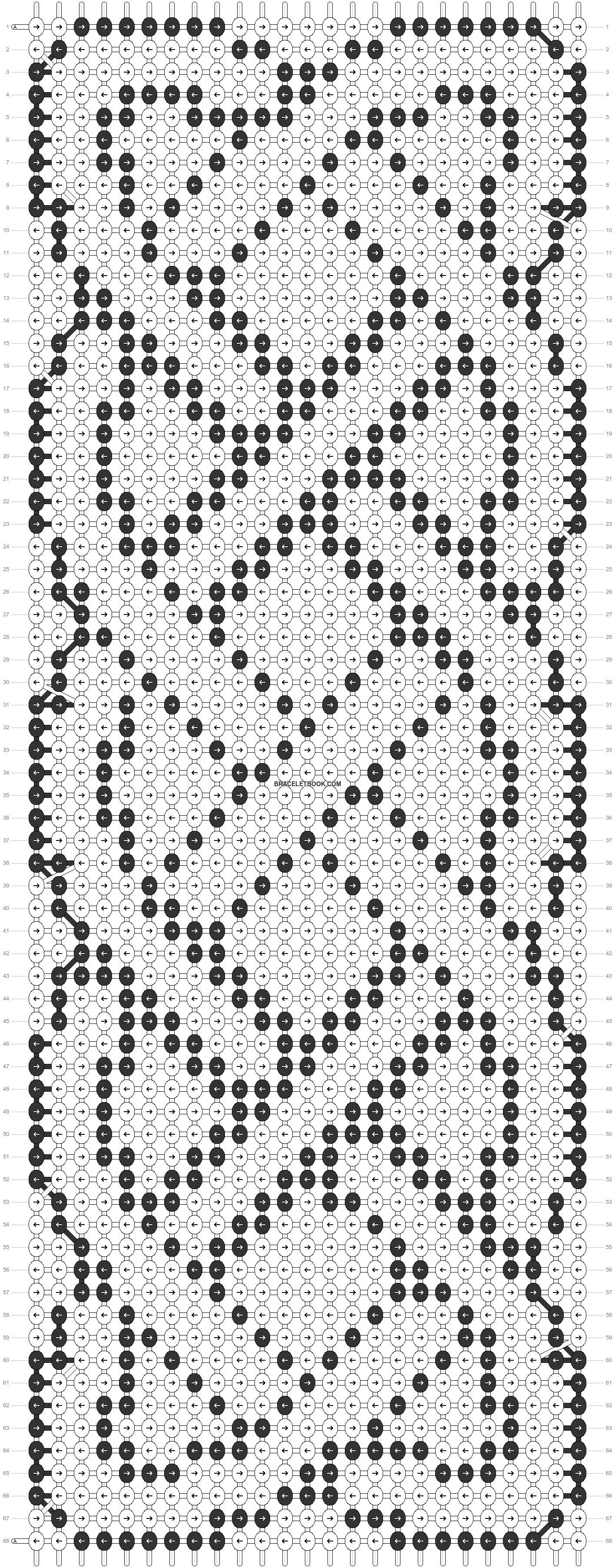 Alpha pattern #19019 variation #76040 pattern