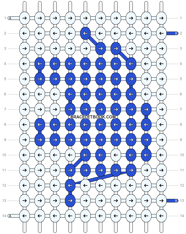 Alpha pattern #45765 variation #76558 pattern