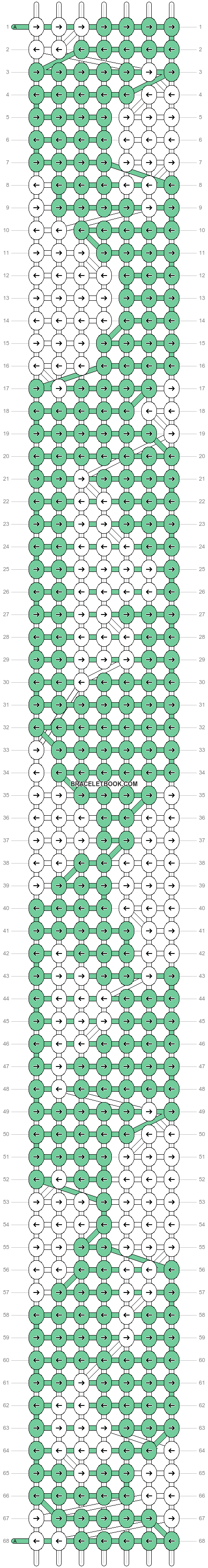 Alpha pattern #1654 variation #76643 pattern