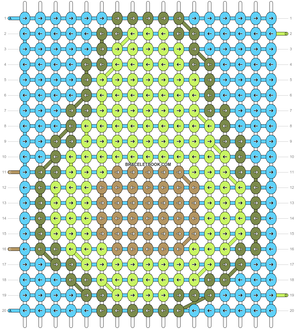 Alpha pattern #33913 variation #77365 pattern