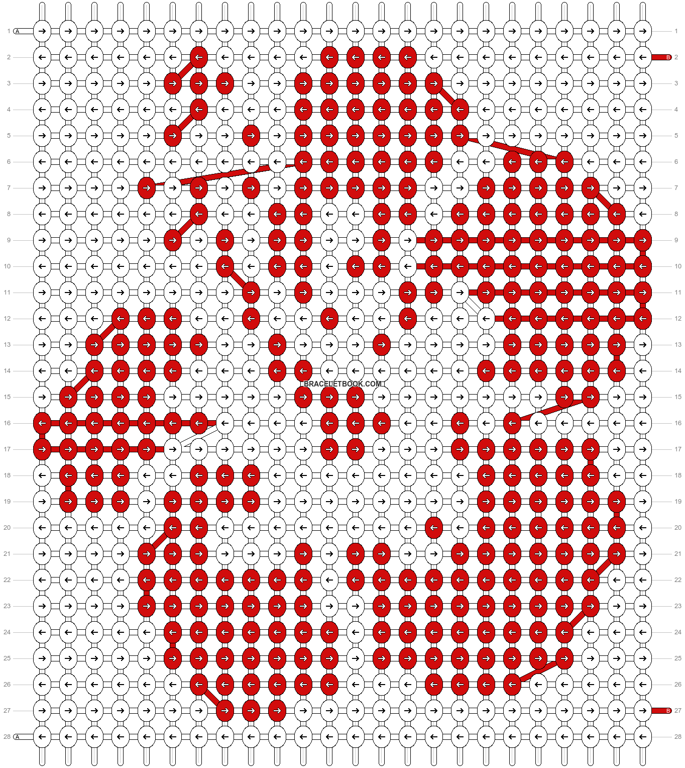 Alpha pattern #49179 variation #77499 pattern