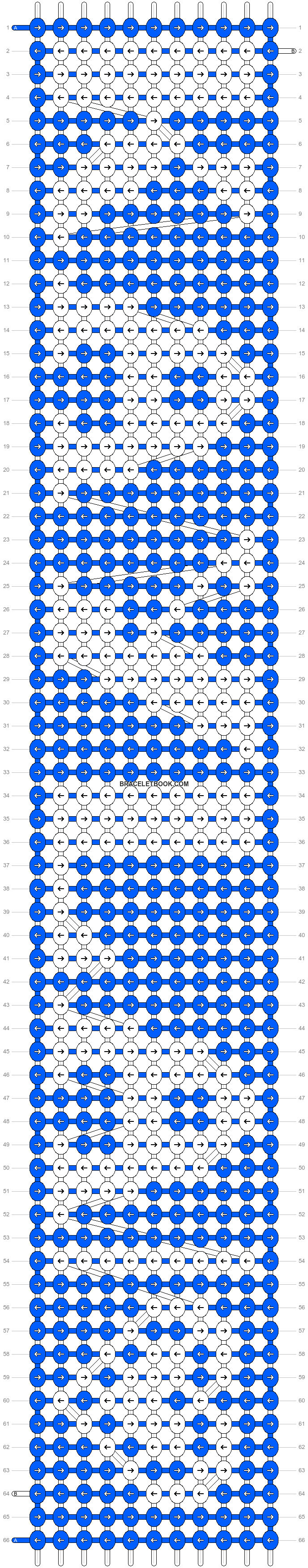 Alpha pattern #2951 variation #77558 pattern
