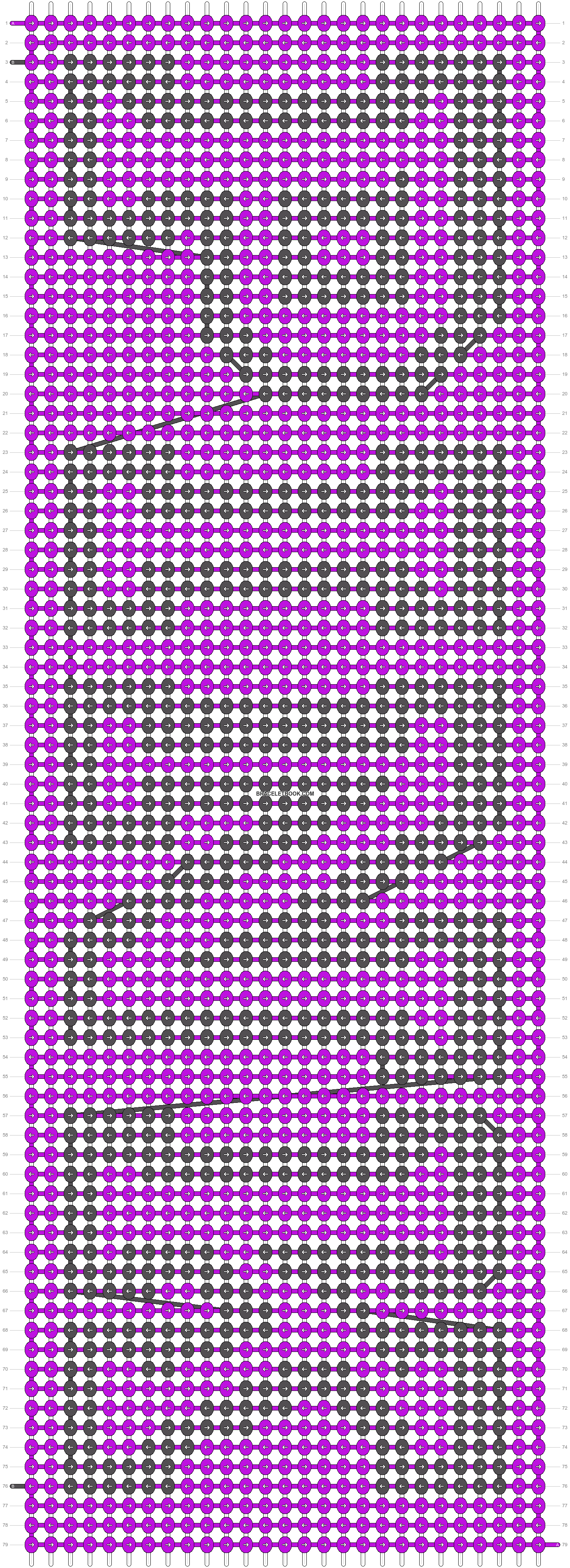 Alpha pattern #48600 variation #77930 pattern