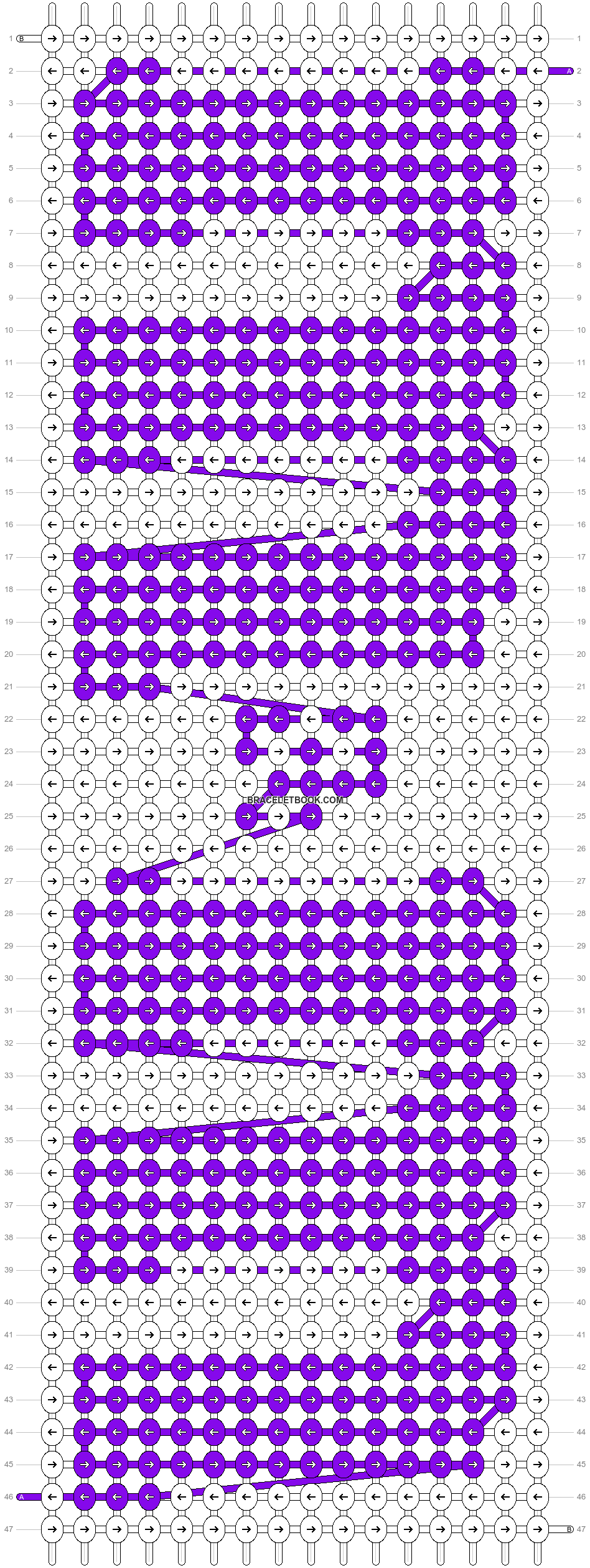 Alpha pattern #48946 variation #77939 pattern
