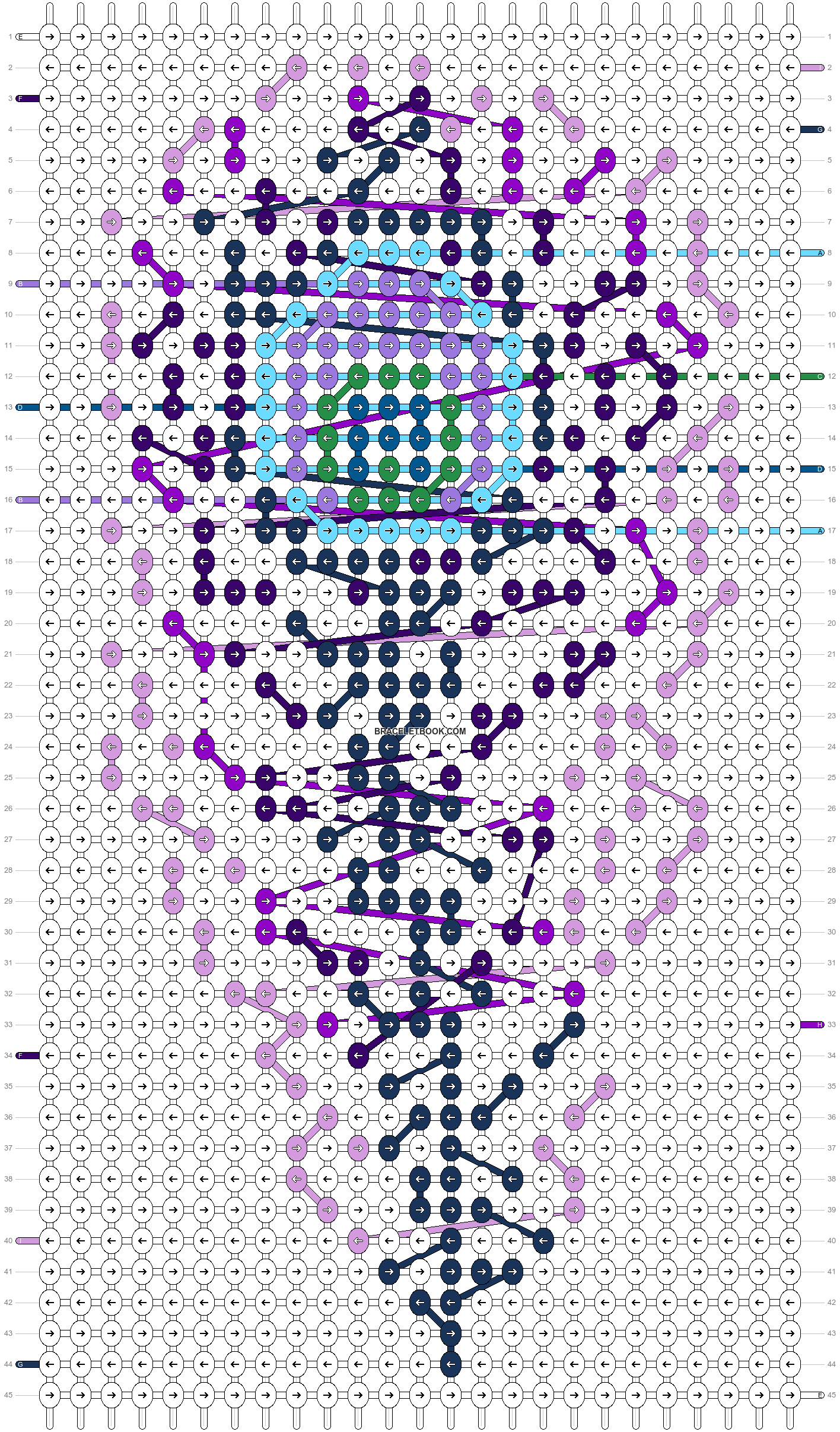Alpha pattern #49301 variation #78109 pattern