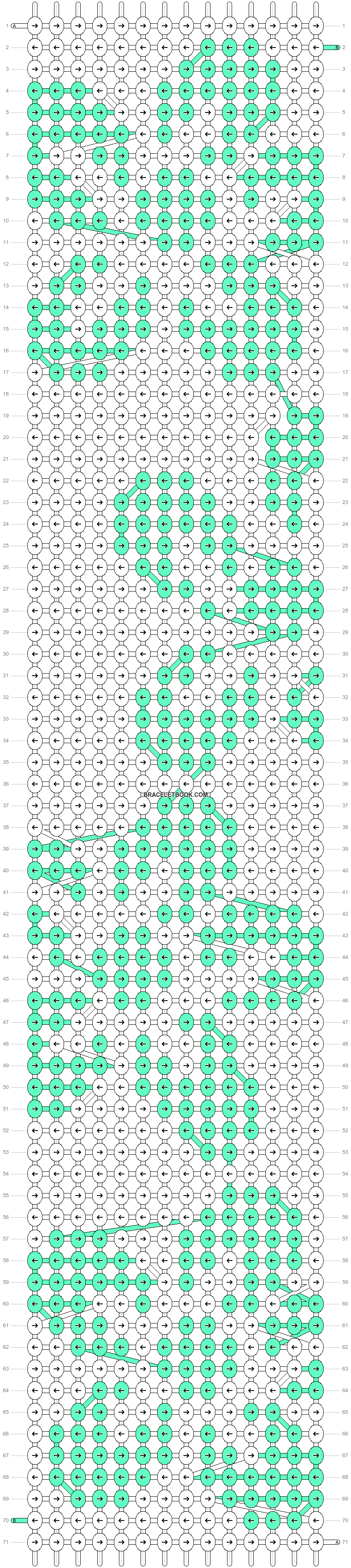 Alpha pattern #4847 variation #78164 pattern