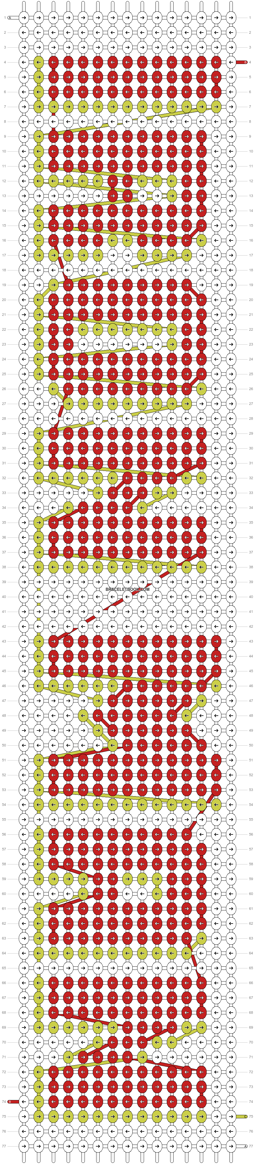 Alpha pattern #5421 variation #78173 pattern
