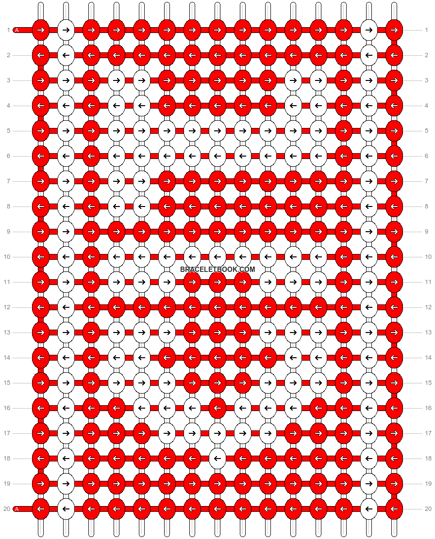 Alpha pattern #8690 variation #79102 pattern