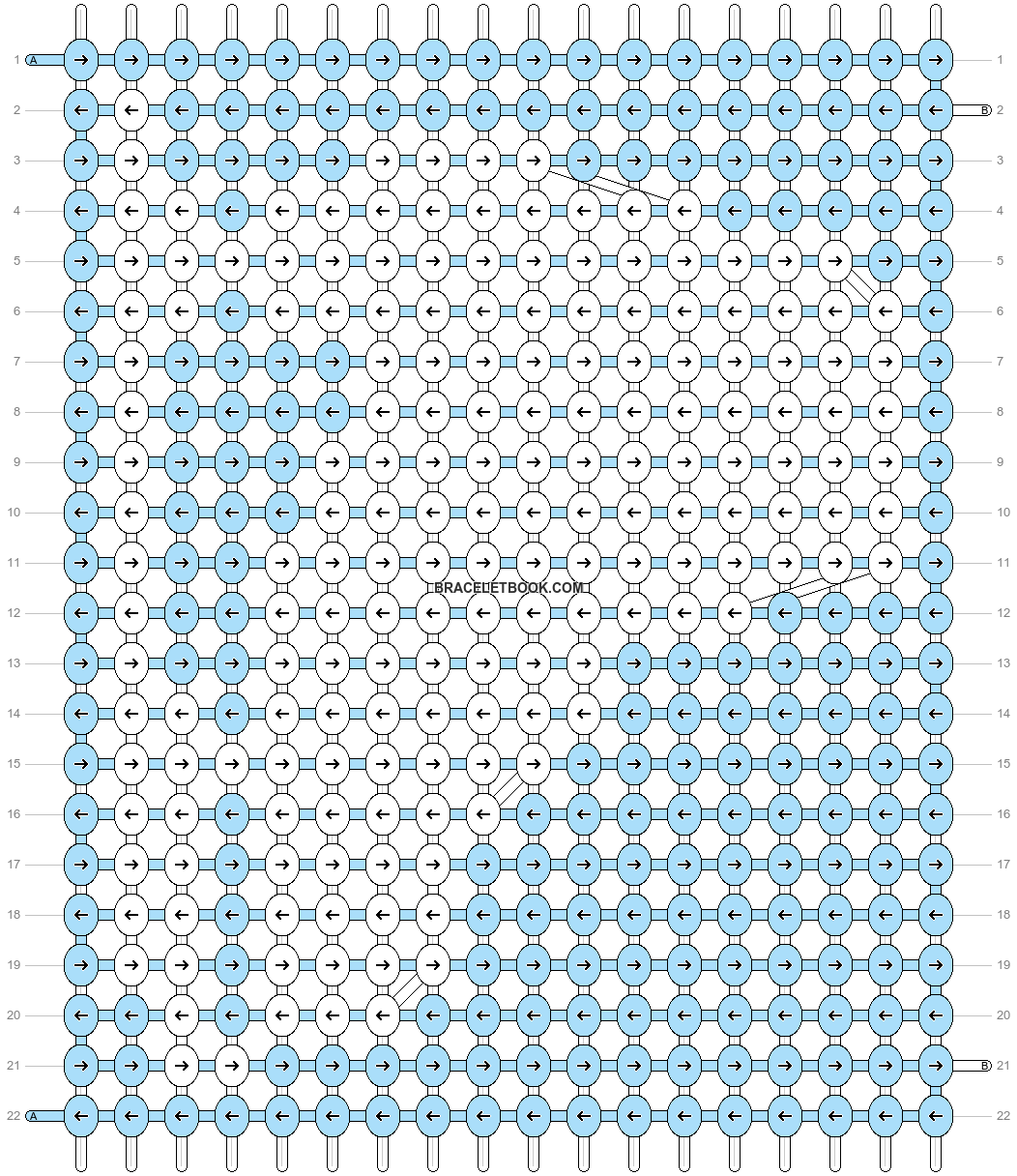 Alpha pattern #50246 variation #79644 pattern