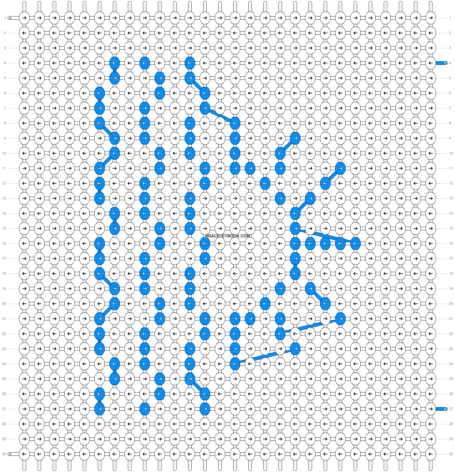 Alpha pattern #50260 variation #79650 pattern
