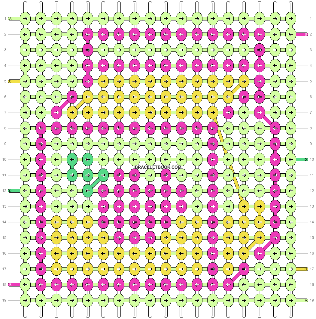 Alpha pattern #50518 variation #80115 pattern