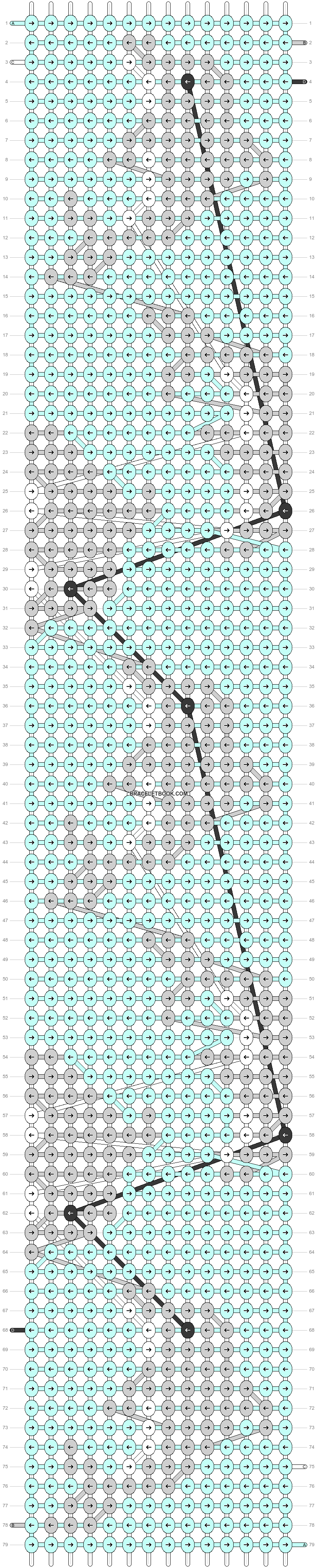 Alpha pattern #50615 variation #80509 pattern