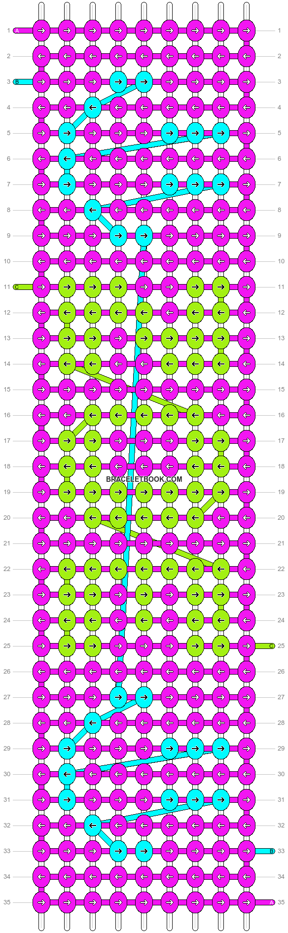 Alpha pattern #1205 variation #80736 pattern