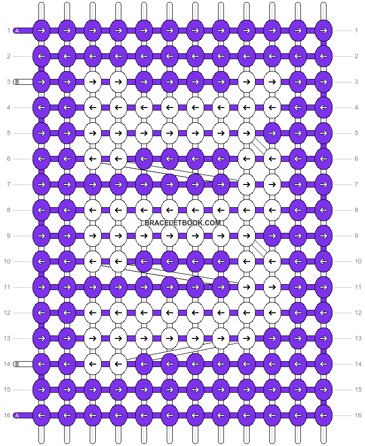 Alpha pattern #286 variation #80780 pattern