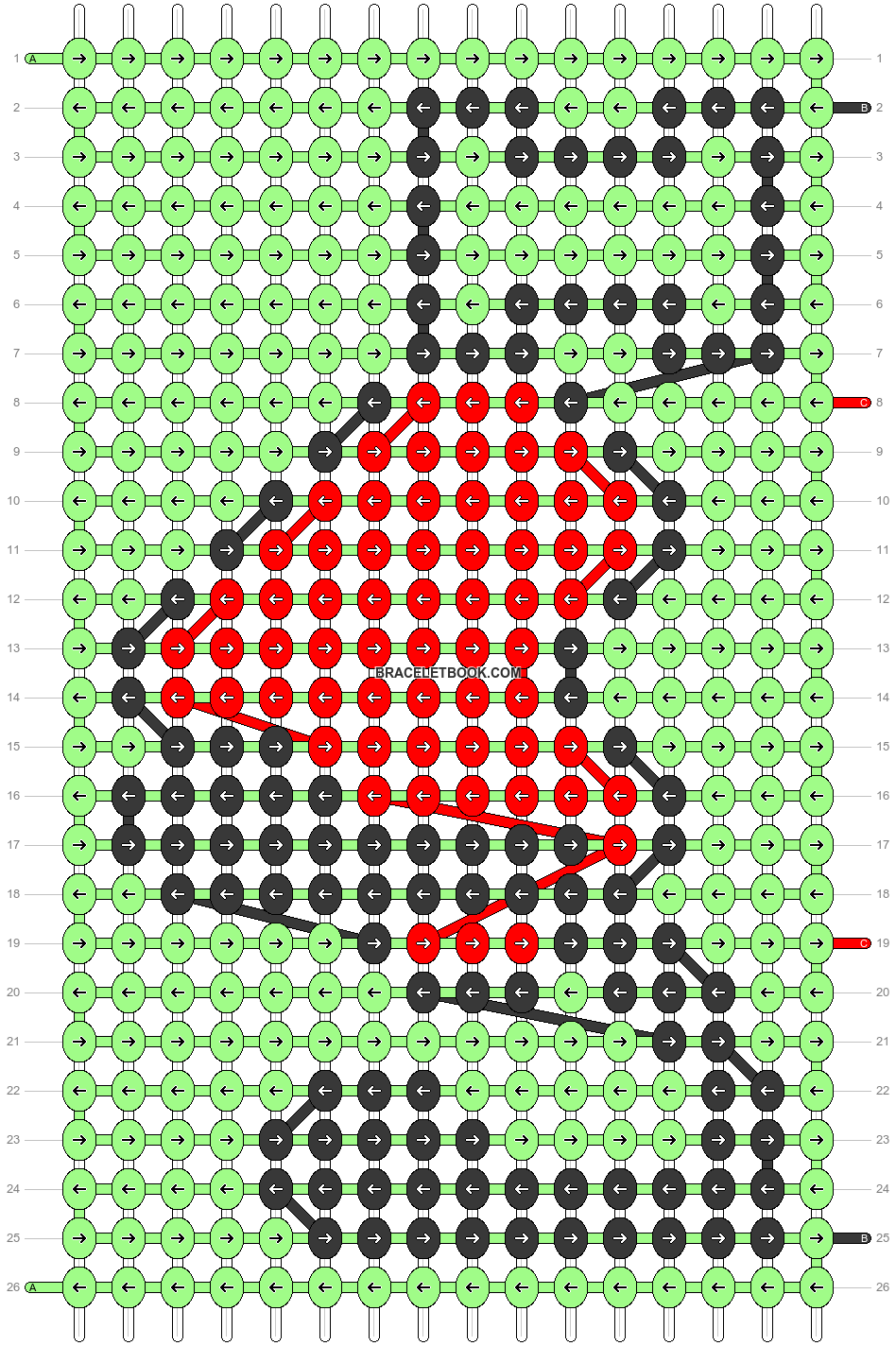 Alpha pattern #51110 variation #81288 pattern