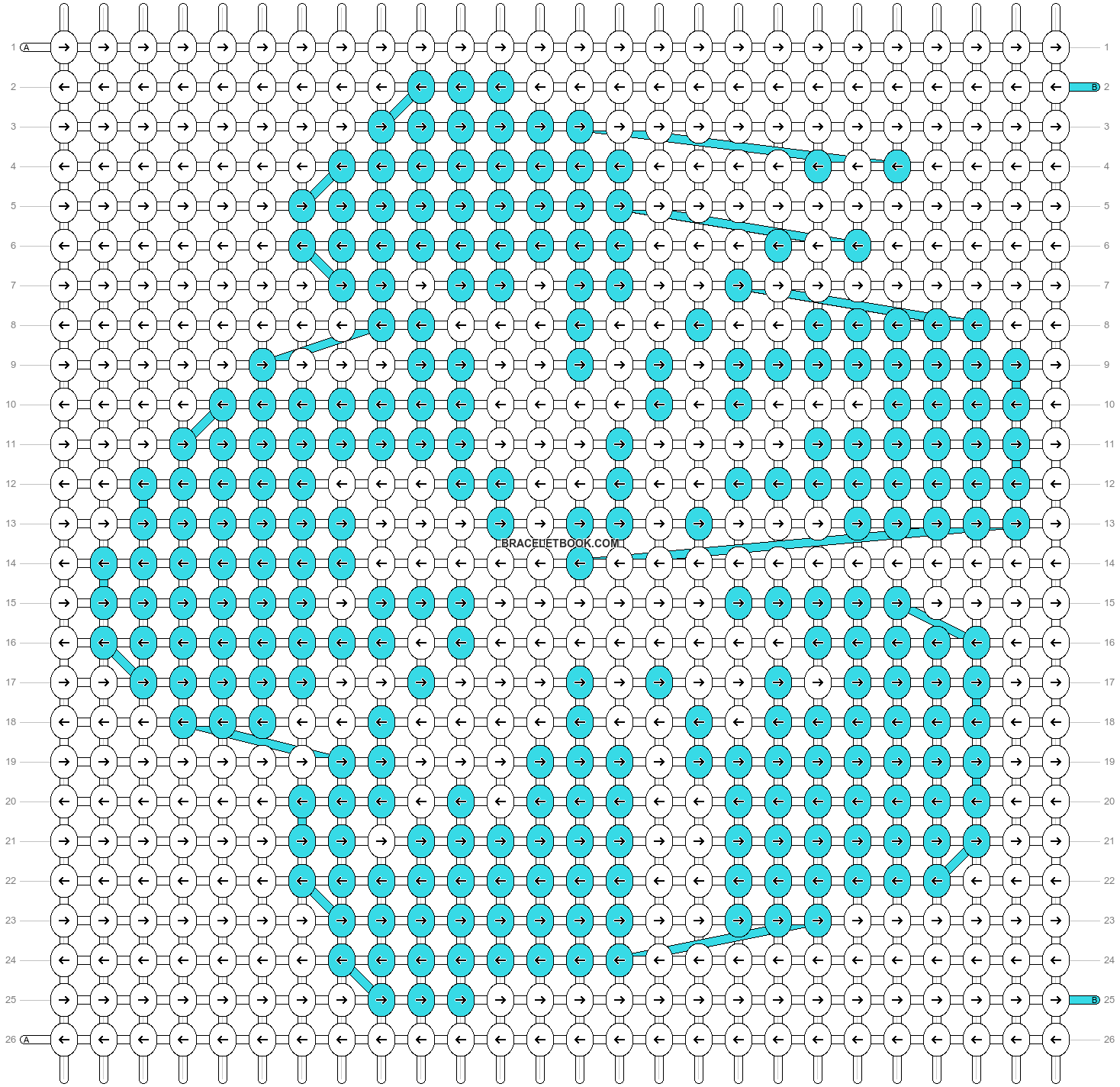 Alpha pattern #51134 variation #81400 pattern
