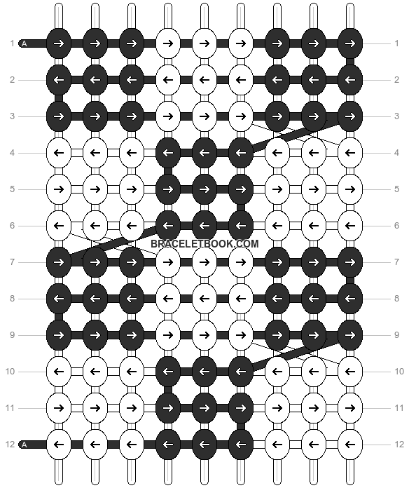 Alpha pattern #10658 variation #81523 pattern