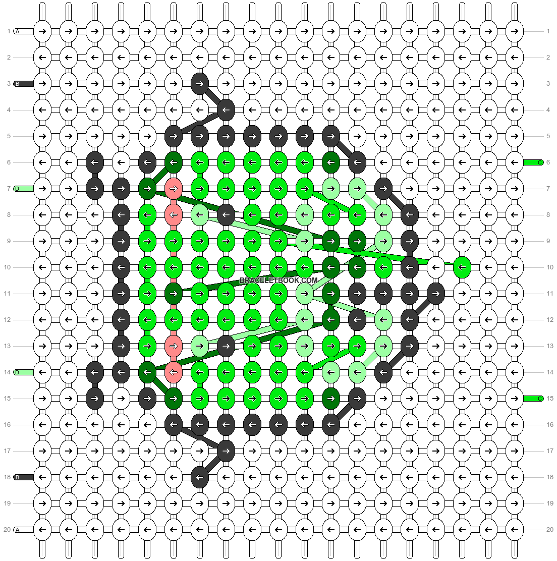 Alpha pattern #51137 variation #81655 pattern