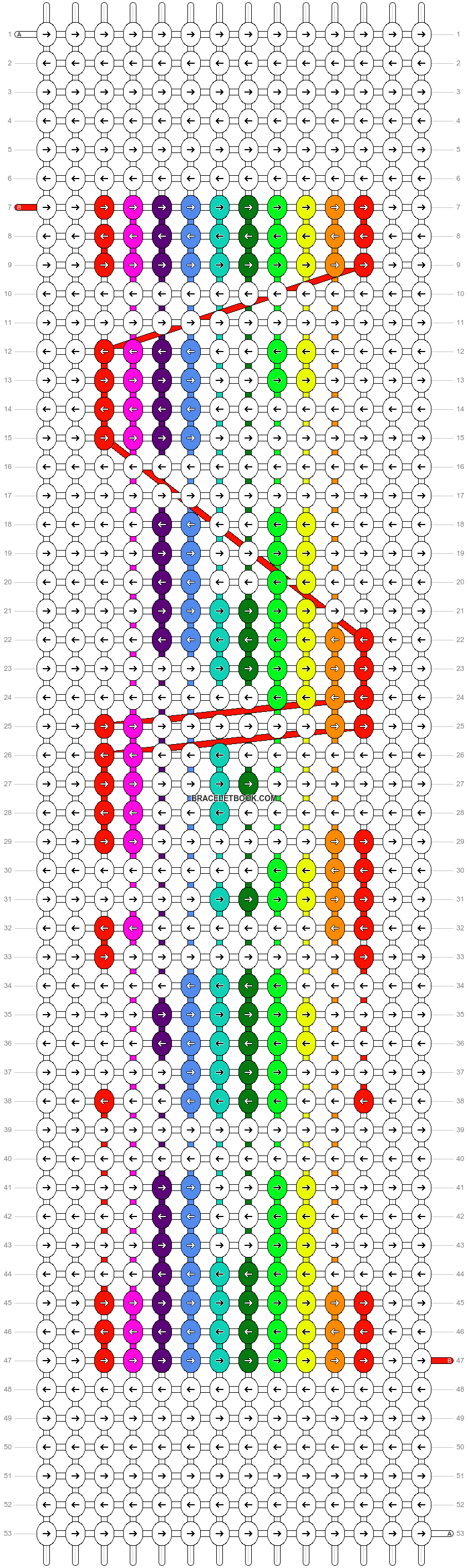 Alpha pattern #4058 variation #81748 pattern