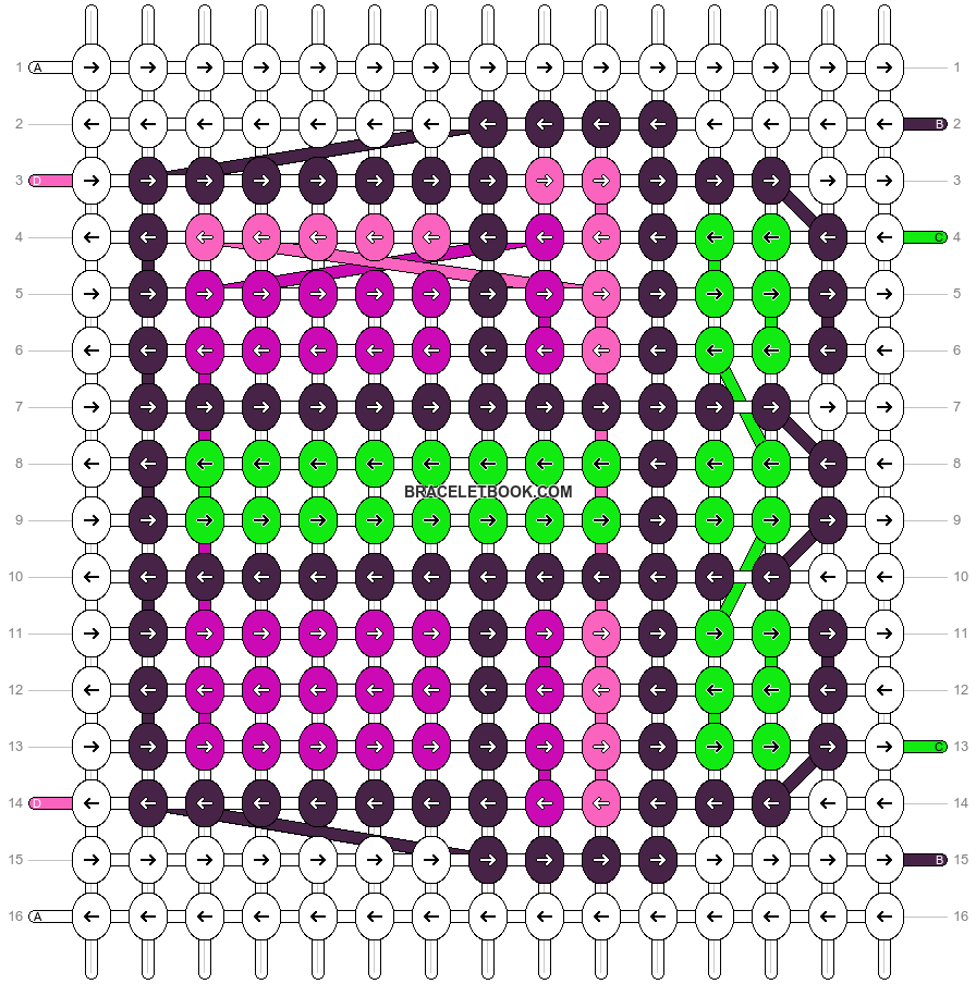 Alpha pattern #5736 variation #82485 pattern