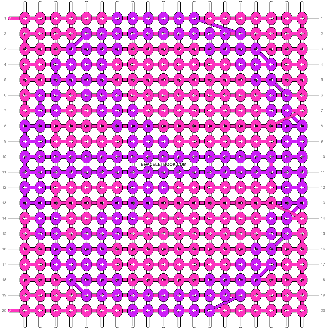 Alpha pattern #6951 variation #83002 pattern