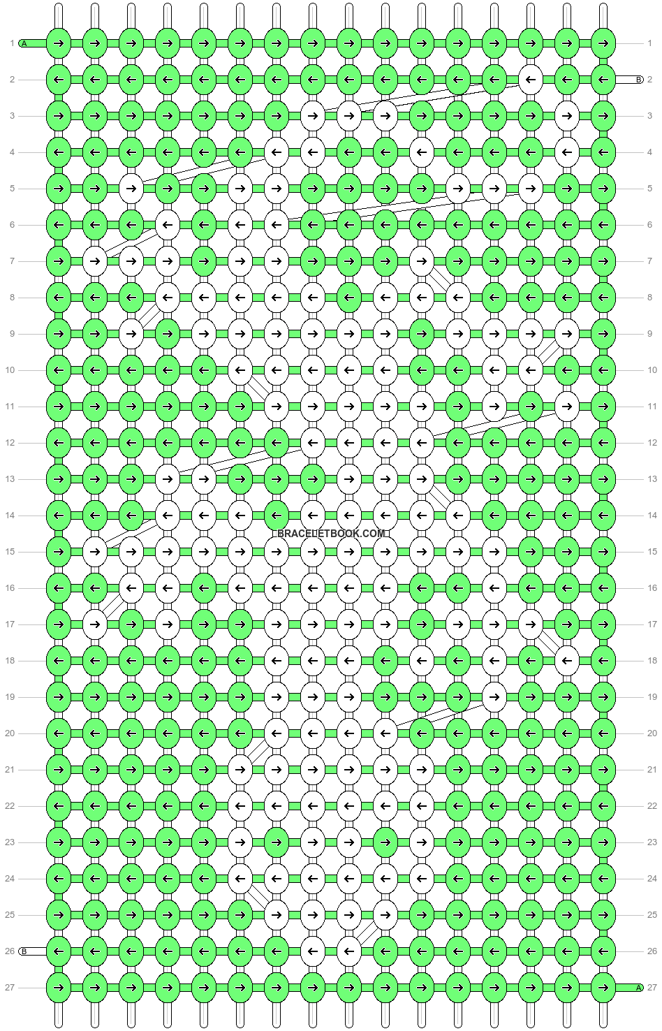 Alpha pattern #13122 variation #83012 pattern