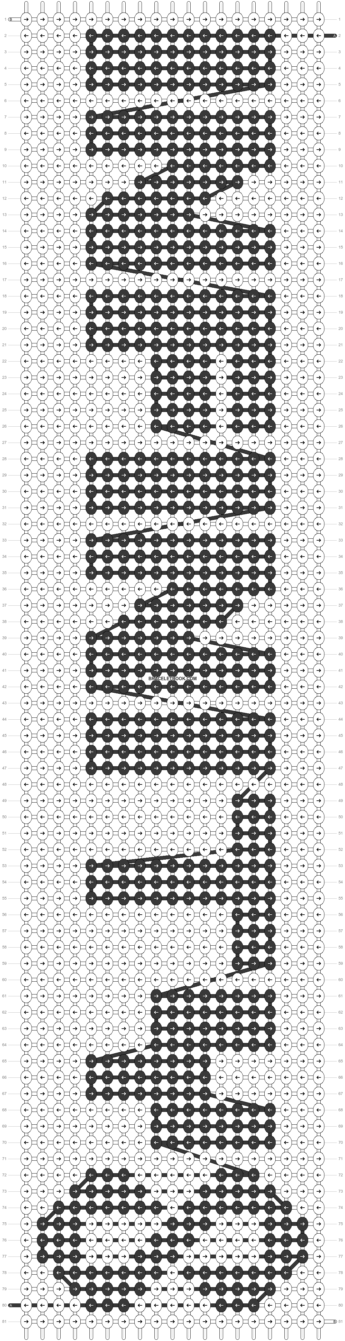 Alpha pattern #51449 variation #83304 pattern