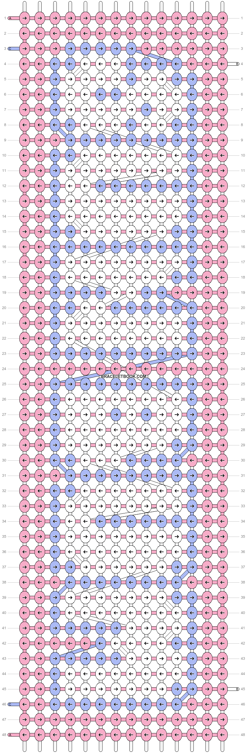 Alpha pattern #46952 variation #83395 pattern
