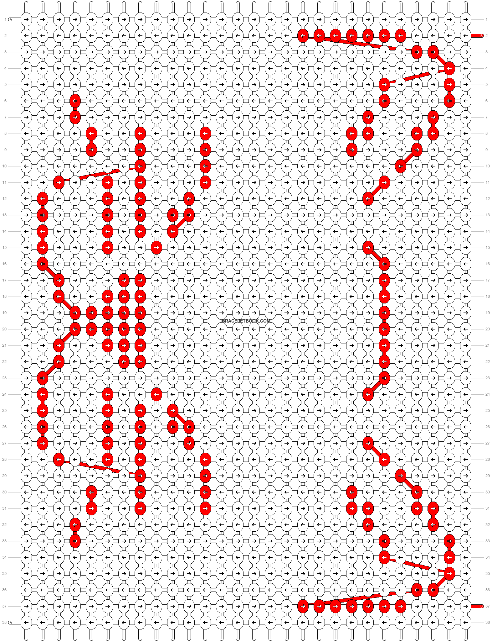 Alpha pattern #52005 variation #83656 pattern