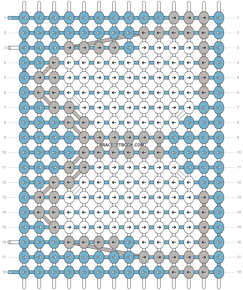 Alpha pattern #20401 variation #83763 pattern