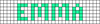Alpha pattern #4086 variation #83803