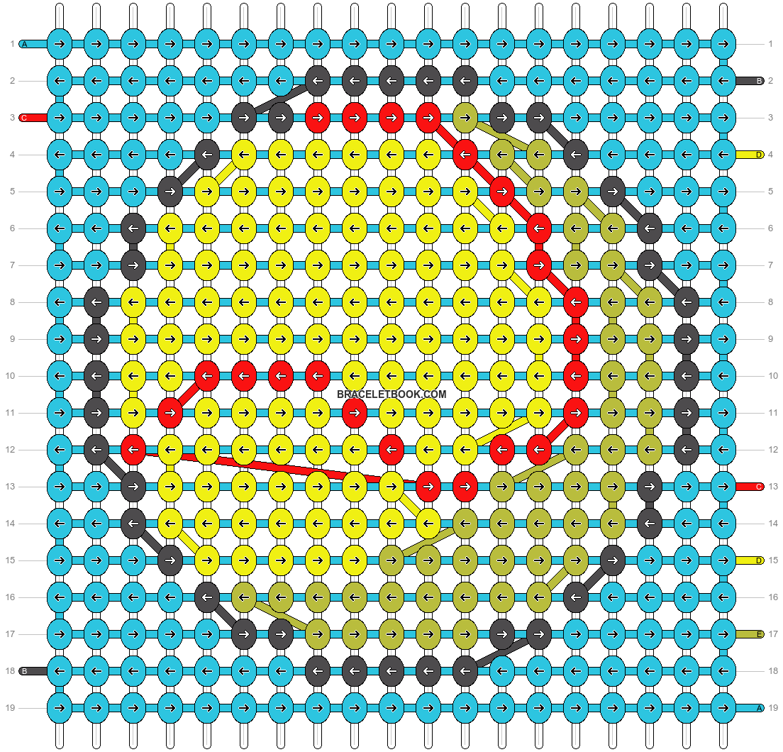 Alpha pattern #52025 variation #83833 pattern