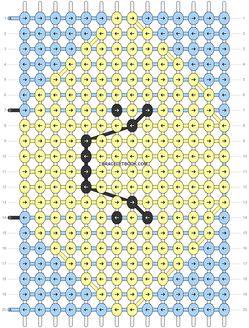 Alpha pattern #51039 variation #83890 pattern