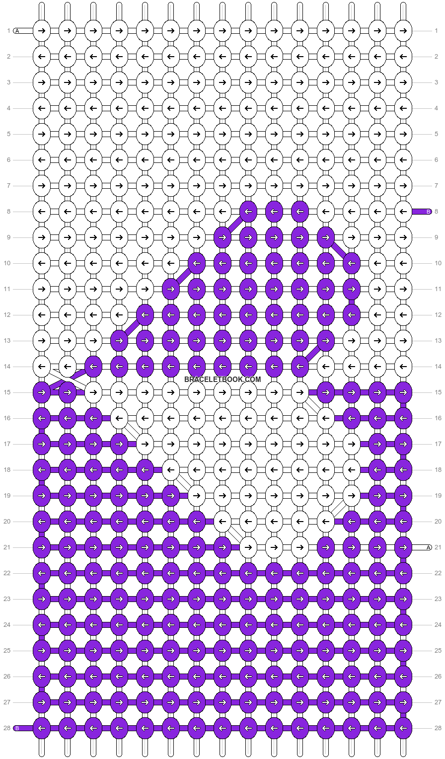 Alpha pattern #45556 variation #84085 pattern