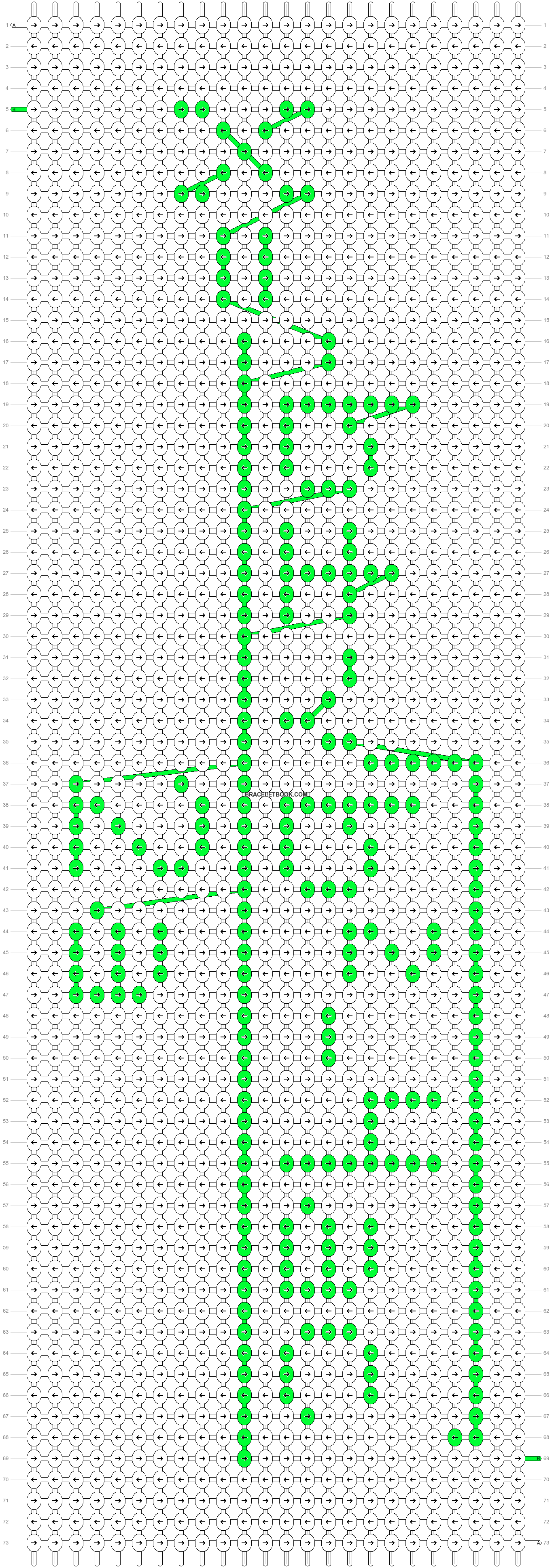 Alpha pattern #45389 variation #84289 pattern