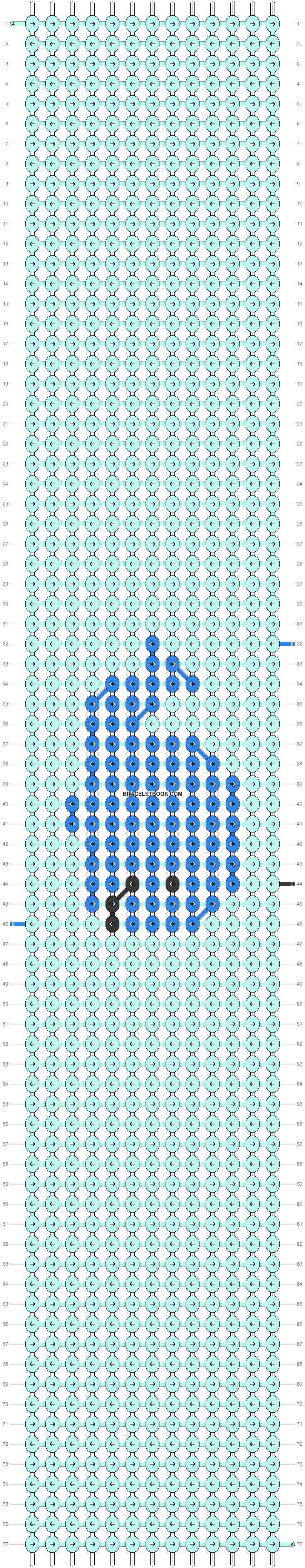 Alpha pattern #52273 variation #84448 pattern