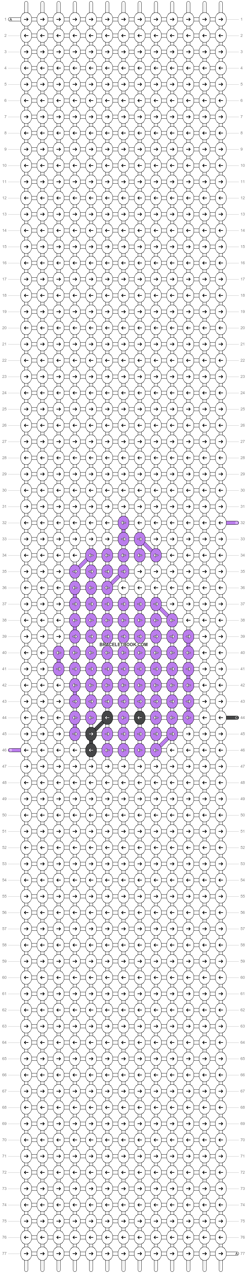 Alpha pattern #52273 variation #84462 pattern