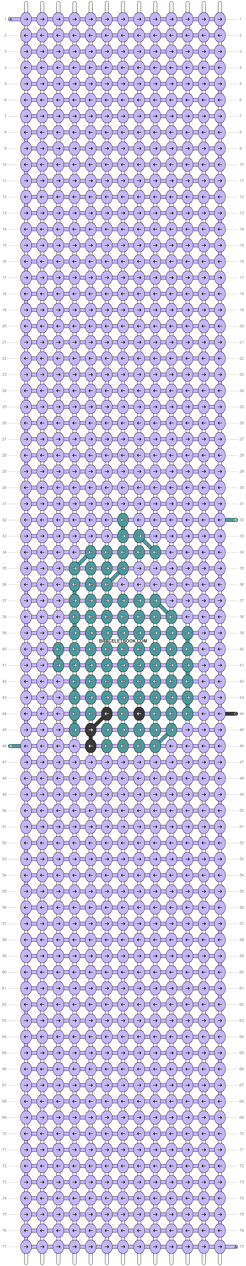Alpha pattern #52273 variation #84496 pattern