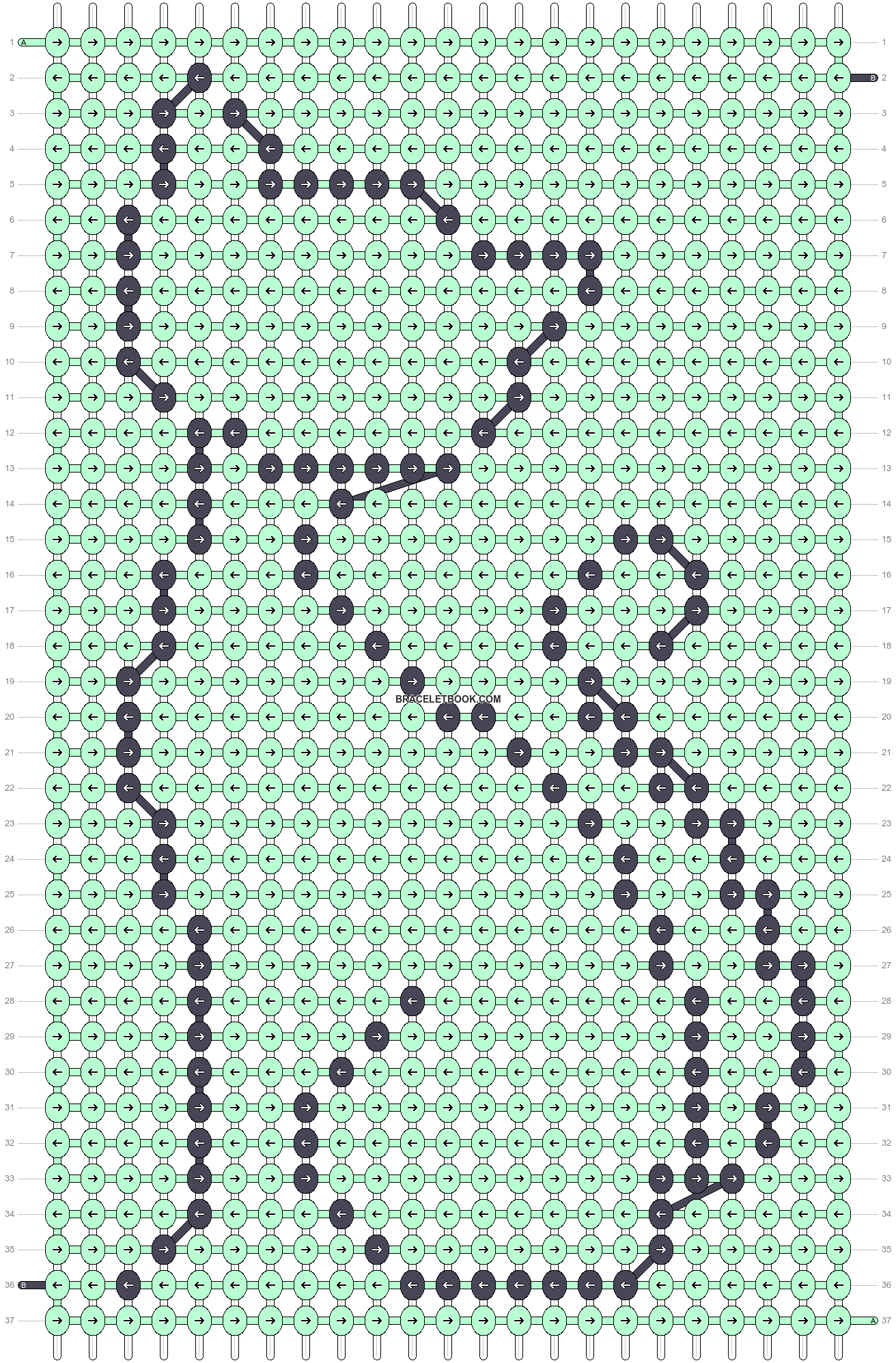 Alpha pattern #52452 variation #84928 pattern